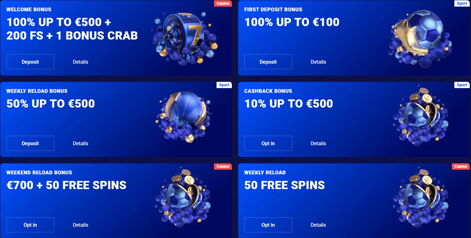 Oferta de bienvenida: condiciones del bono del 100%